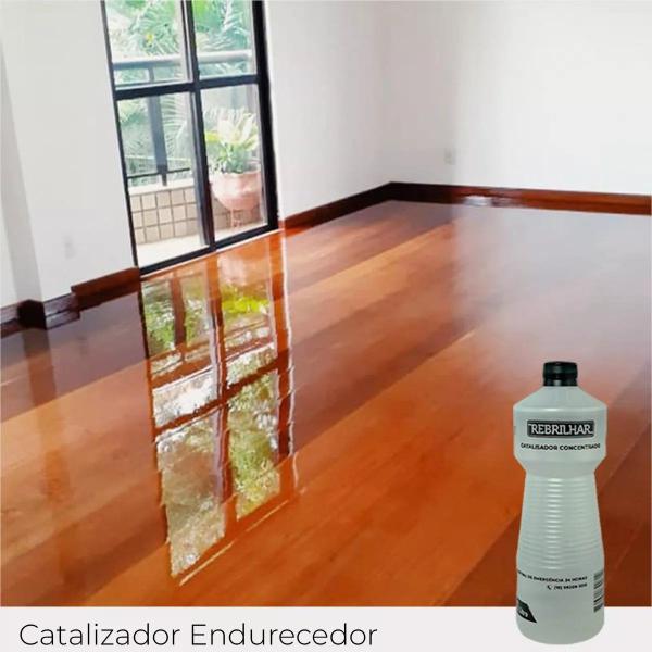 Imagem de Catalisador Endurecedor Verniz Bicomponente Rebrilhar 1l e 500ml