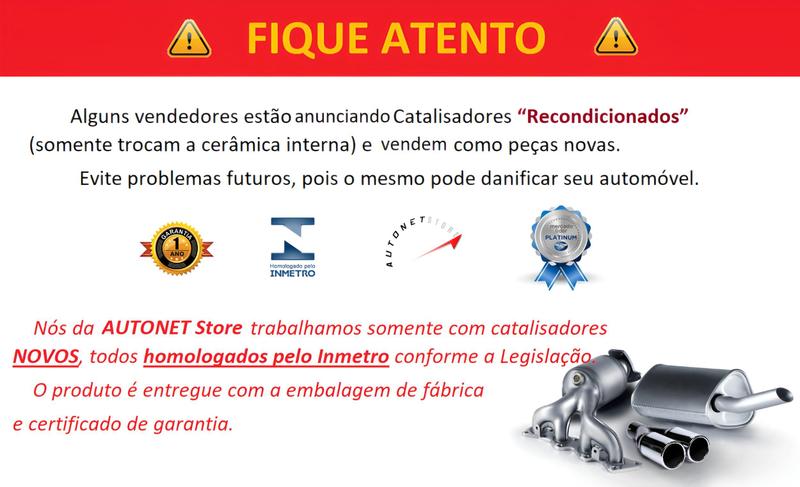 Imagem de CATALISADOR SANDERO 1.6 16v LOGAN 1.6 16V DUSTER 1.6 16v