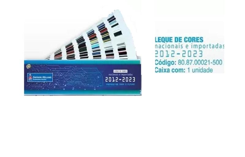 Imagem de Catalogo de cores nacionais e importados. 2013 - 2023 Sherwin Willians Lazzuril
