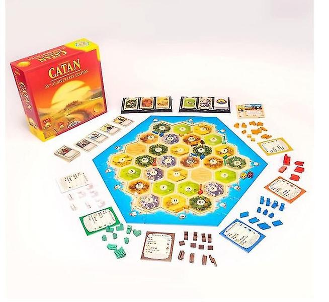 Imagem de Catan Board Game Card Edição de 25º Aniversário