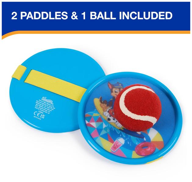 Imagem de Catch Game Swimways Paw Patrol com pás e bola para crianças com mais de 4 anos