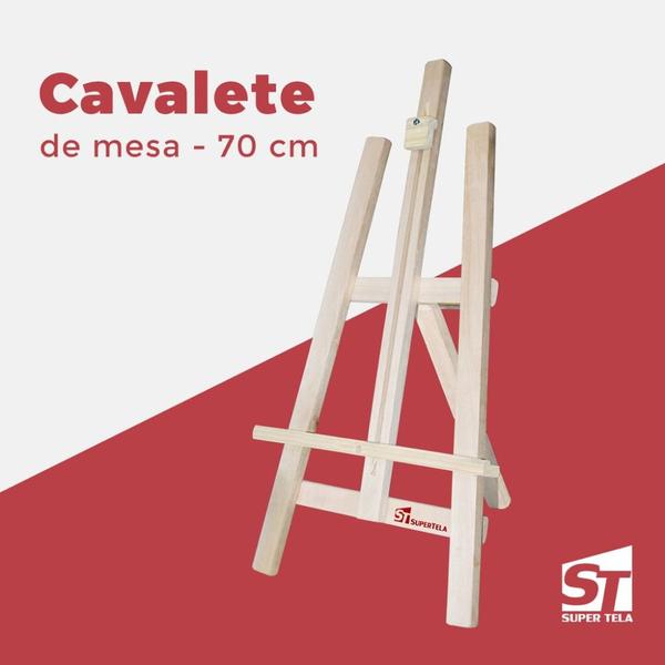 Imagem de Cavalete Mesa Pintura Supertela 070 cm CM - 70