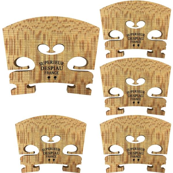 Cavalete Violino Despiau Superieur B 2 árvores 4/4 - 42mm (kit com 5) - Despiau Chevalets Imagem de Cavalete Violino Despiau Superieur B 2 árvores 4/4 - 42mm (kit com 5)