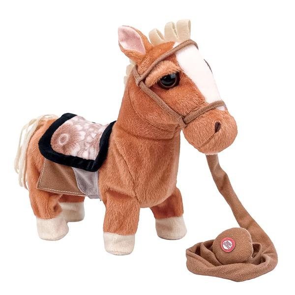 Imagem de Cavalinho De Pelucia Cavalo Interativo Com Som E Movimento Caa Toys