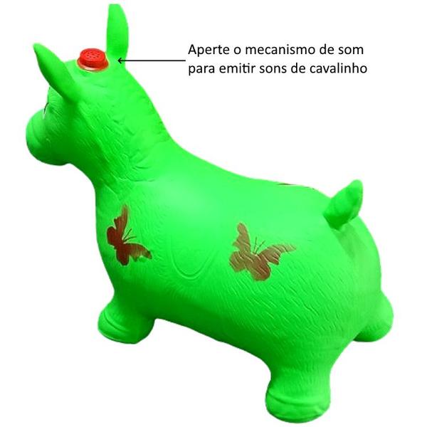 Imagem de Cavalinho Pony Upa Upa Baby de Borracha com Som Verde