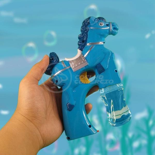 Imagem de Cavalo Bolhudo Pop Tik Tok Lança Bolhas Azul 35