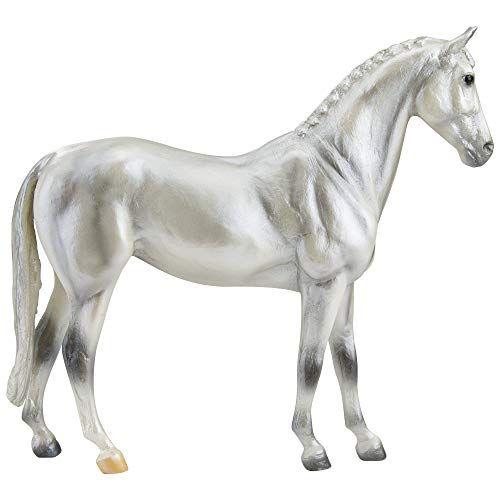 Imagem de Cavalo de Brinquedo Escala 1:12 Cinza Pérola Trakehner