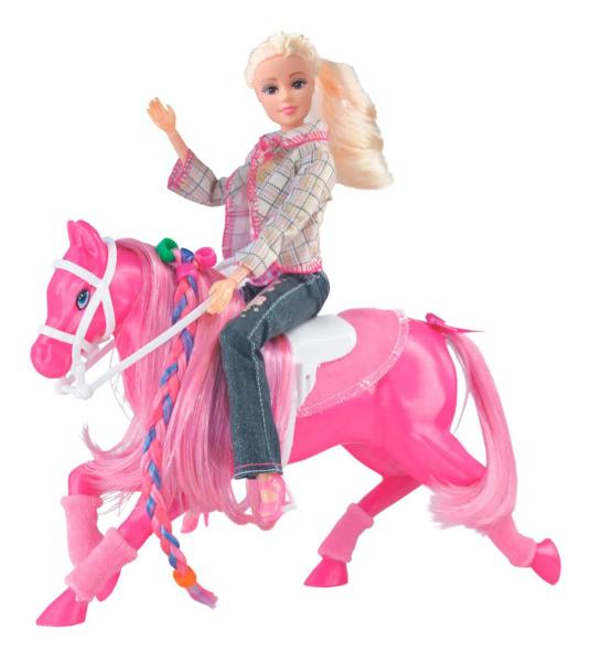 Imagem de Cavalo Fashion com acessórios Rosa