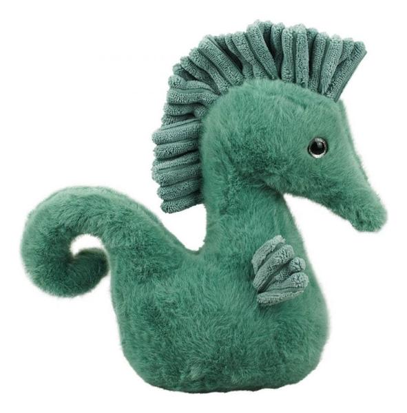 Imagem de Cavalo Marinho Verde De Pelúcia Presente Fofinho Fofo 27 Cm