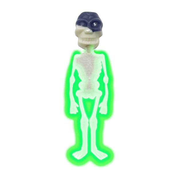 Caveirito Pirulito Caveira Brilha no Escuro - Caixa c/ 24 un - Royal Toys Imagem de Caveirito Pirulito Caveira Brilha no Escuro - Caixa c/ 24 un