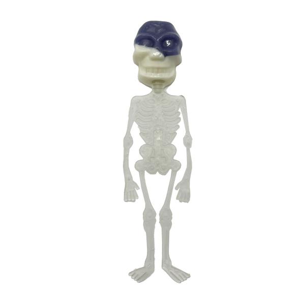 Caveirito Pirulito Caveira Brilha no Escuro - Caixa c/ 24 un - Royal Toys Imagem de Caveirito Pirulito Caveira Brilha no Escuro - Caixa c/ 24 un