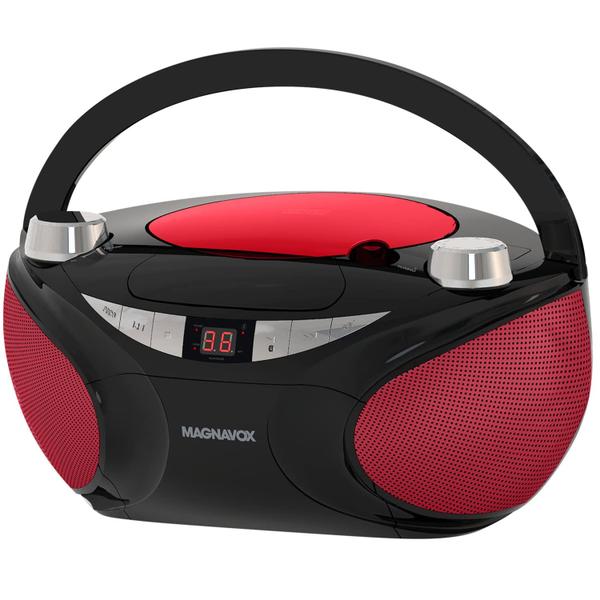 Imagem de CD Boombox portátil Magnavox MD6949 com rádio AM/FM e Bluetooth