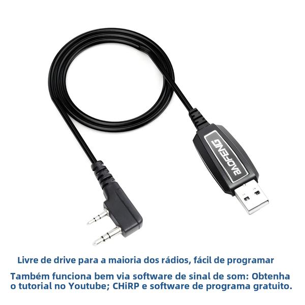 Imagem de CD De Cabo De Programação USB Multicolorido Para Baofeng UV 82 888S UV 13 17 21 18 pro Quansheng