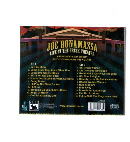 Imagem de Cd duplo joe bonamassa - live ar the greek theatre