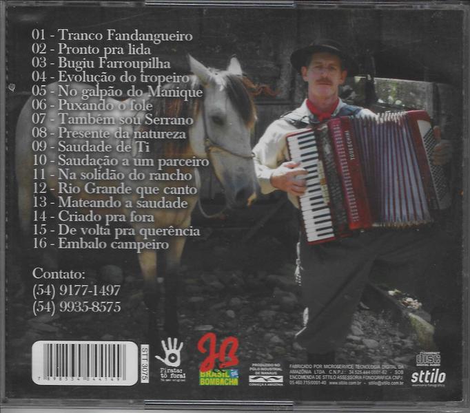 Imagem de CD - Gonzaga Manique - Tranco Fandangueiro