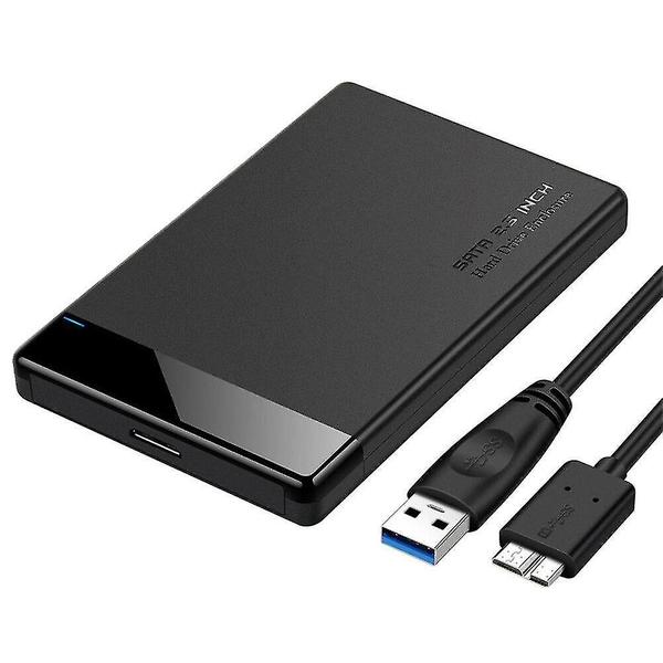 Imagem de Cd hdd case 2.5 sata para usb 3.0 adaptador gabinete de disco rígido para disco ssd caixa hdd tipo c 3.1 case hd