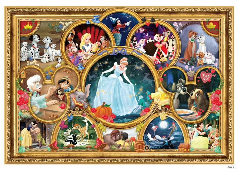 Imagem de Ceaco - Disney Classics - Disney Classics - 2000 Peça Quebra-Cabeça