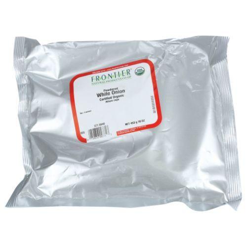 Cebola Branca Orgânica em pó 16 Oz pela Frontier Coop Imagem de Cebola Branca Orgânica em pó 16 Oz pela Frontier Coop