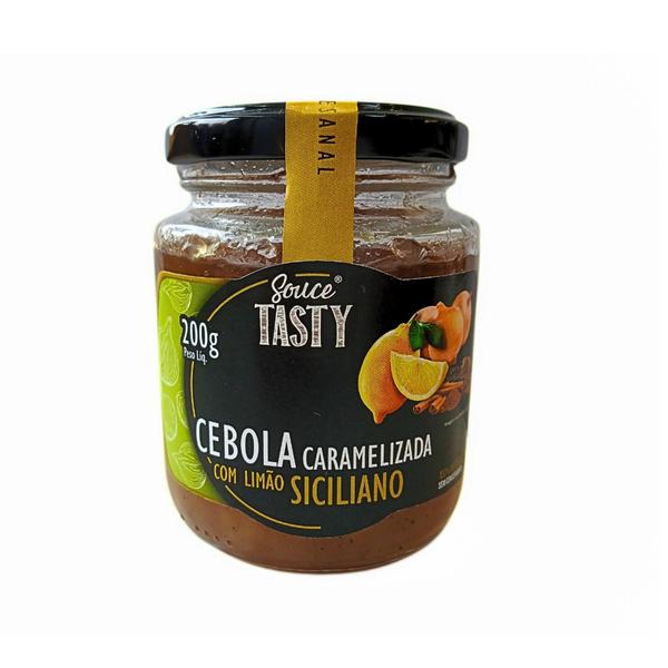 Imagem de Cebola Caramelizada com LImão Siciliano 200g Sauce Tasty