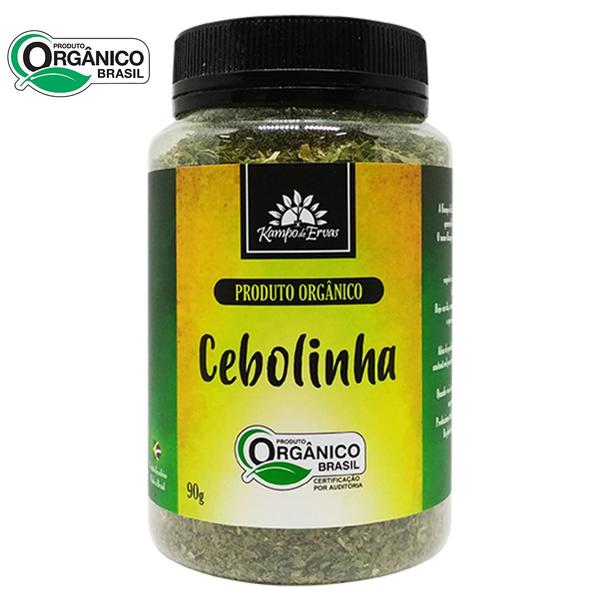 Cebolinha Orgânica Desidratada 90g Kampo de Ervas Tempero Imagem de Cebolinha Orgânica Desidratada 90g Kampo de Ervas Tempero