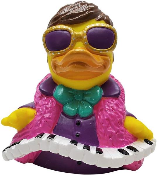 Imagem de CelebriDucks Quackodile Rock - Premium Bath Toy Collectible - Rock Music Temático - Presente Perfeito