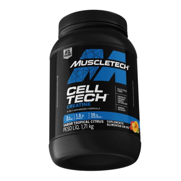 Cell Tech Creatine Muscletech Creatina e Aminoácidos 1,71Kg Imagem de Cell Tech Creatine Muscletech Creatina e Aminoácidos 1,71Kg