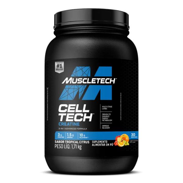 Imagem de Cell Tech Creatine Muscletech Creatina e Aminoácidos 1,71Kg