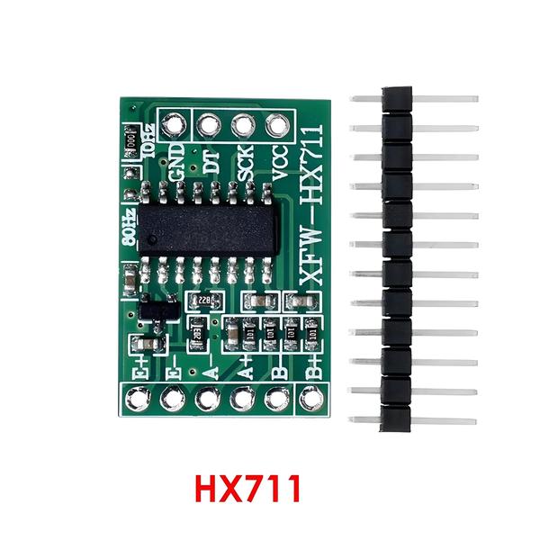 Imagem de Célula de Carga HX711 com Módulo AD - 1kg, 2kg, 5kg, 10kg e 20kg - Sensor de Peso em Liga de Alumínio