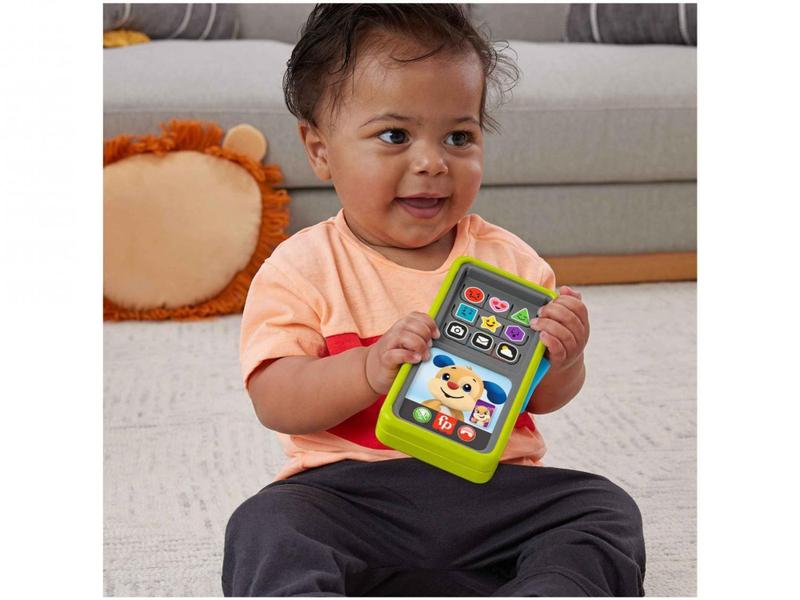 Imagem de Celular de Brinquedo Deluxe De Aprendizagem Verde - Emite Som Fisher-Price