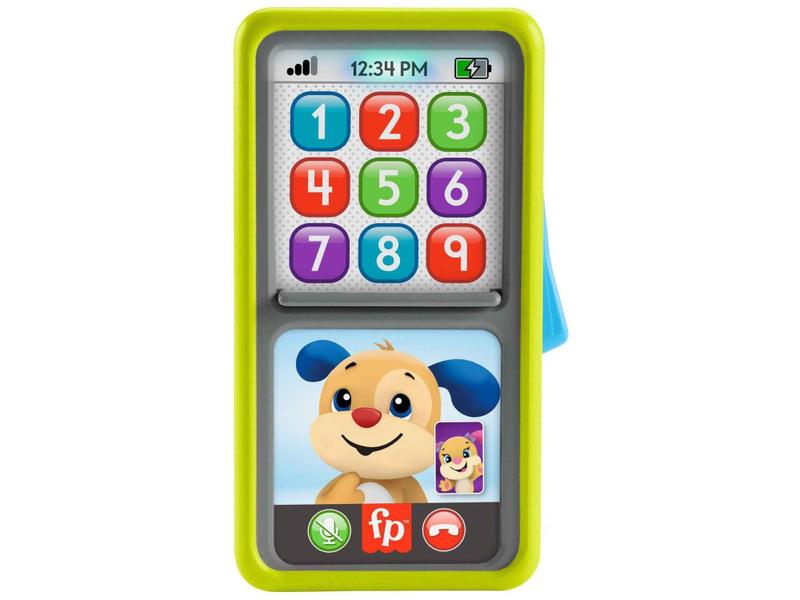 Imagem de Celular de Brinquedo Deluxe De Aprendizagem Verde - Emite Som Fisher-Price