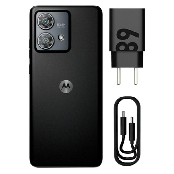 Imagem de Celular Motorola Moto EDGE 40 Neo 5G 256GB Dua - PAYH0017BR  BLACK Beauty  Quadriband