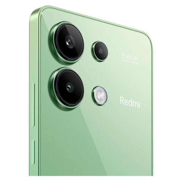 Imagem de Celular Note 13 256GB / 8GB de RAM, Verde, Xiaomi, Camera 108 Mpx, Bluetooth 5.3, 4G, Dual SIM, Versão de Lançamento