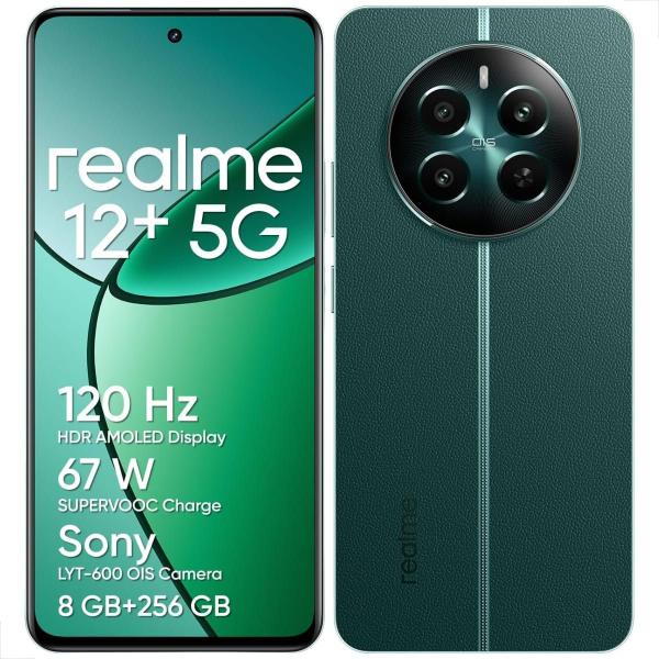 Imagem de Celular Realme 12+ 5g 256gb Dual Sim 8 Gb Ram Nfc Smartphone Original