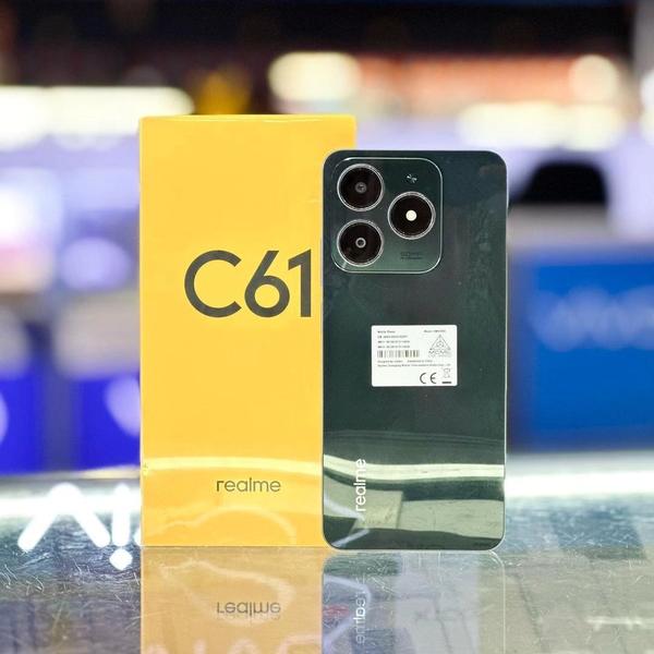 Imagem de Celular Realme C61 NFC câmera dupla 50MPX 128GB / 256GB  6GB Ram Tela 6.74 Global Dual Sim lançamento 2024