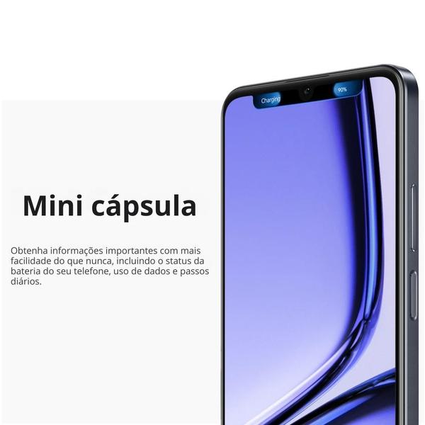 Imagem de  Celular Realme Note 50 4GB RAM + 128GB ou 64GB, Câmera 13MP, Tela 6.74" Dual SIM, Lançamento 2024