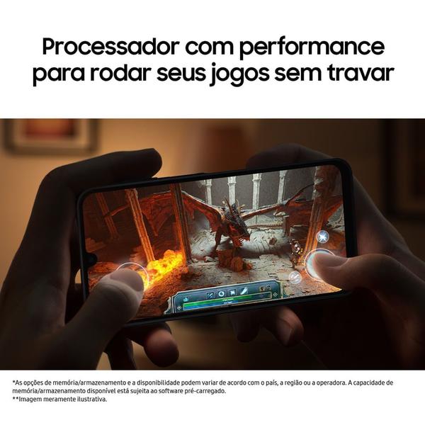 Imagem de Celular Samsung Galaxy A16, 256GB + 8GB RAM, Câmera de até 50MP, Tela 6.7", NFC, IP54, Bateria 5000 mAh