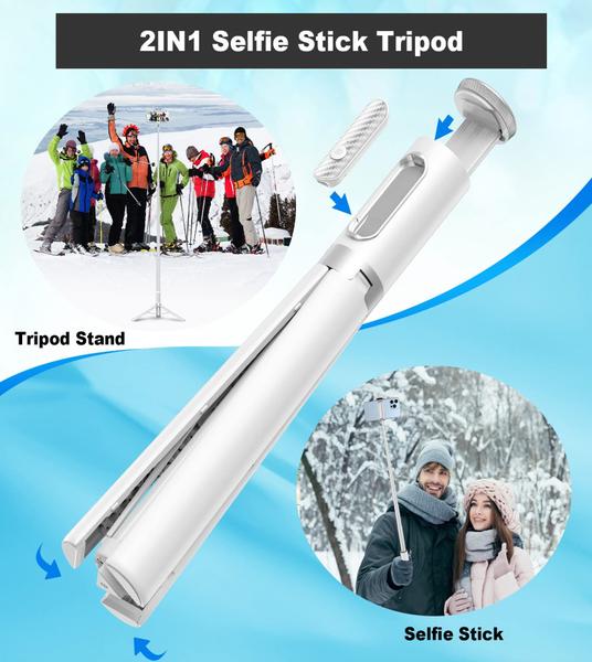 Imagem de Celular Selfie Stick Tripod TONEOF 67 com controle remoto sem fio