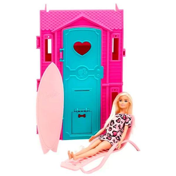 Imagem de Cenário com Barbie Surf Studio - F0031-2 8582-5 - Fun