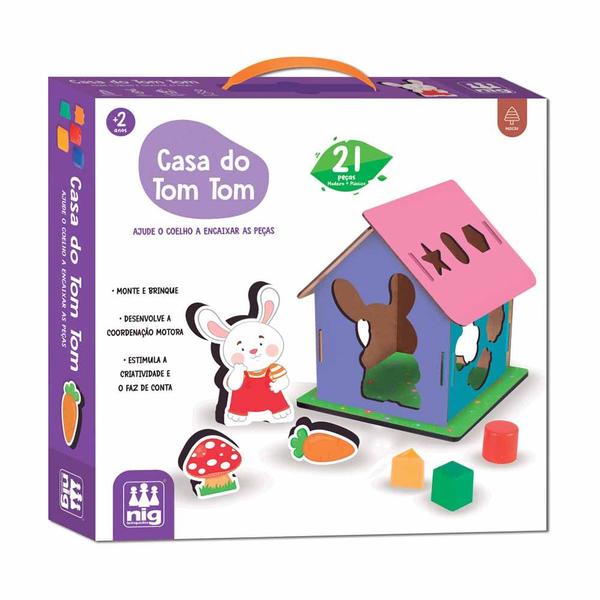 Imagem de Cenário e Playset - Madeira - Casa do Tom Tom - Nig Brinquedos