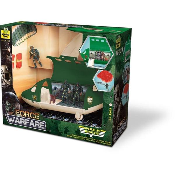 Imagem de Cenario Tematico (playset) Aviao Force Militar C/ACESSORI