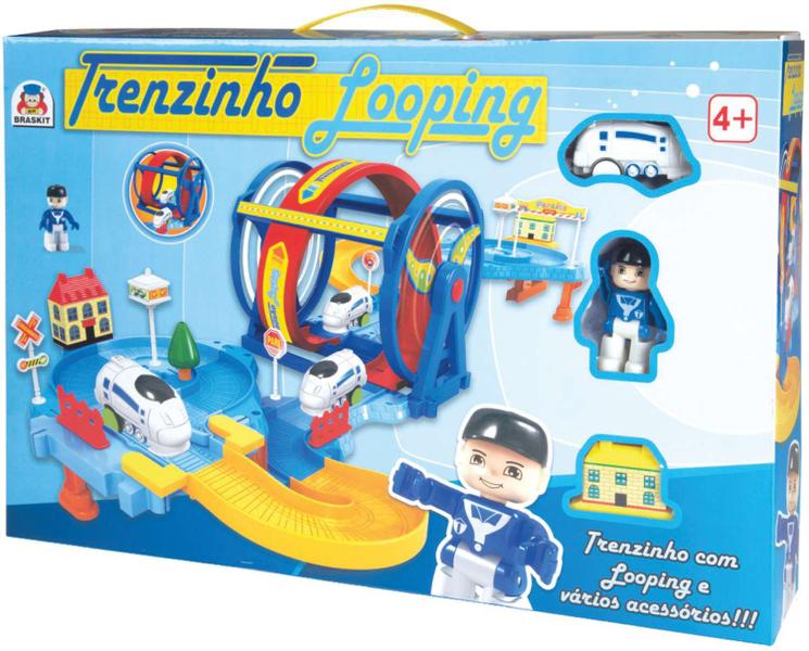 Imagem de Cenário temático (playset) Trenzinho Looping Braskit