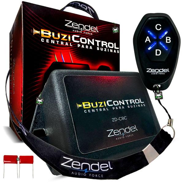 Imagem de Central BuziControl Buzina Musical Efeitos + Controle ZD-CBC Zendel