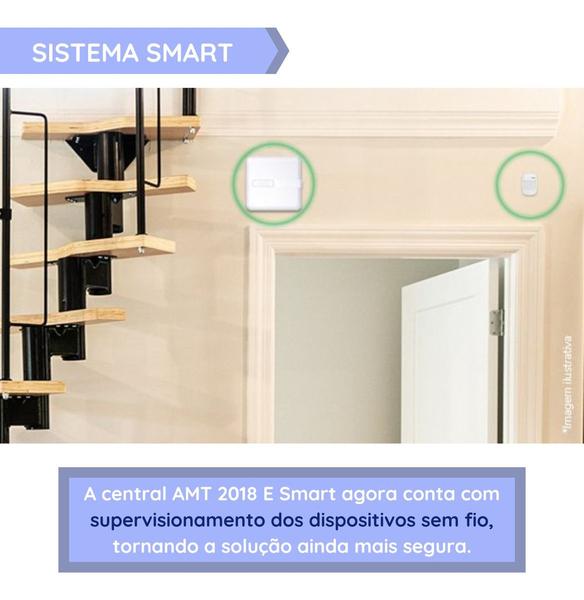 Imagem de Central De Alarme Intelbras Amt 2018e Smart Monitorada via aplicativo