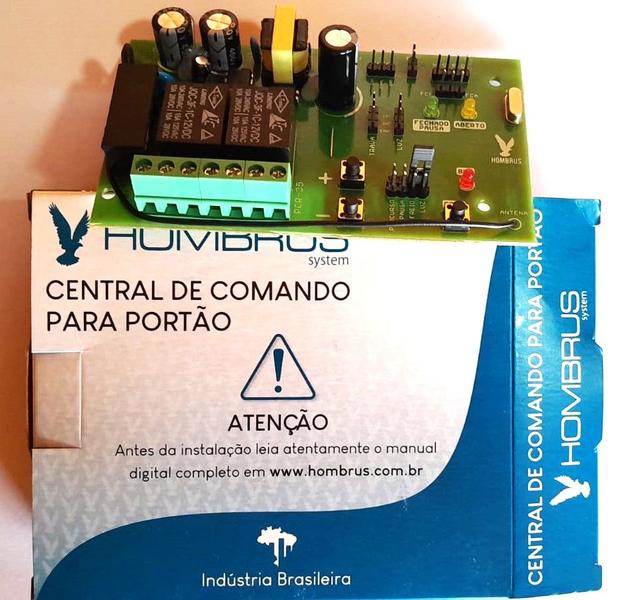 Imagem de Central De Comando Para Portões Universal Hombrus Pcr-35