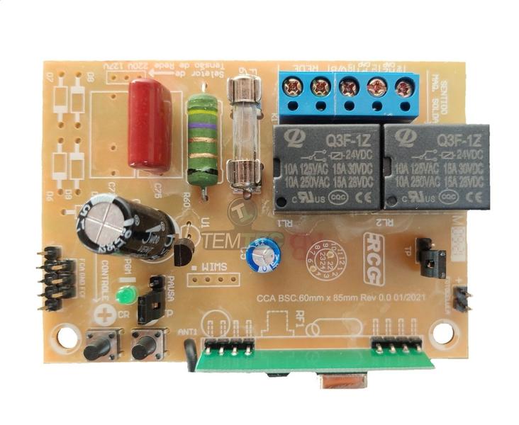 Imagem de Central de comando placa universal rcg básica prime 127v