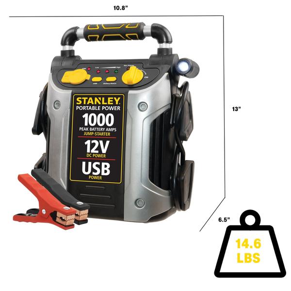 Imagem de Central elétrica portátil Jump Starter STANLEY J509 1000A