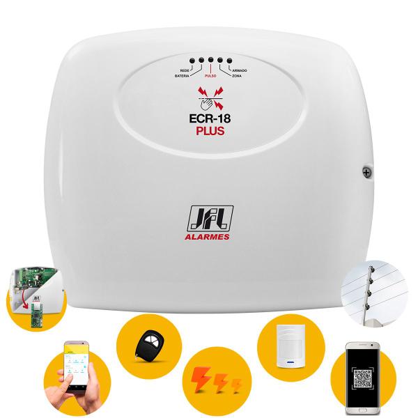 Central Eletrificador Para Cerca Elétrica ECR-18 PLUS JFL Imagem de Central Eletrificador Para Cerca Elétrica ECR-18 PLUS JFL