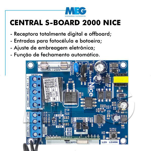 Imagem de Central Eletrônica Portão Eletrônico Peccinin S2000 Original