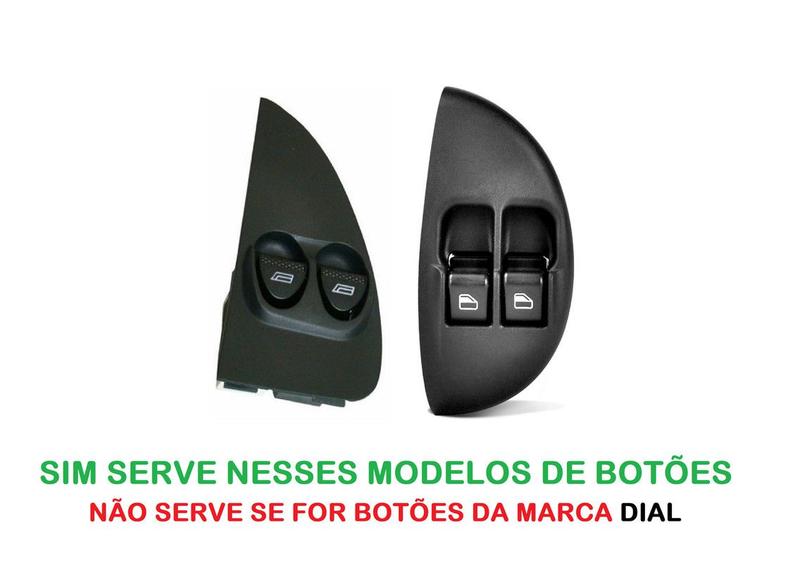 Imagem de Central Modulo Vidro Eletrico Palio 1999 2000 2001 Dianteira