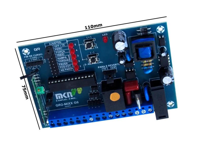 Imagem de Central Placa De Comando Gr2-Mixx Modelo Garen G3 Wave - Mkn (2938)